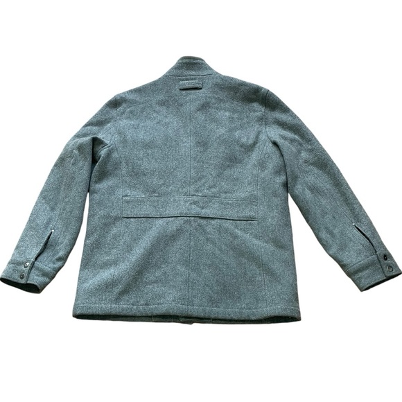 Grey Calvin Klein Pea Coat (M) - Picture 3 of 7